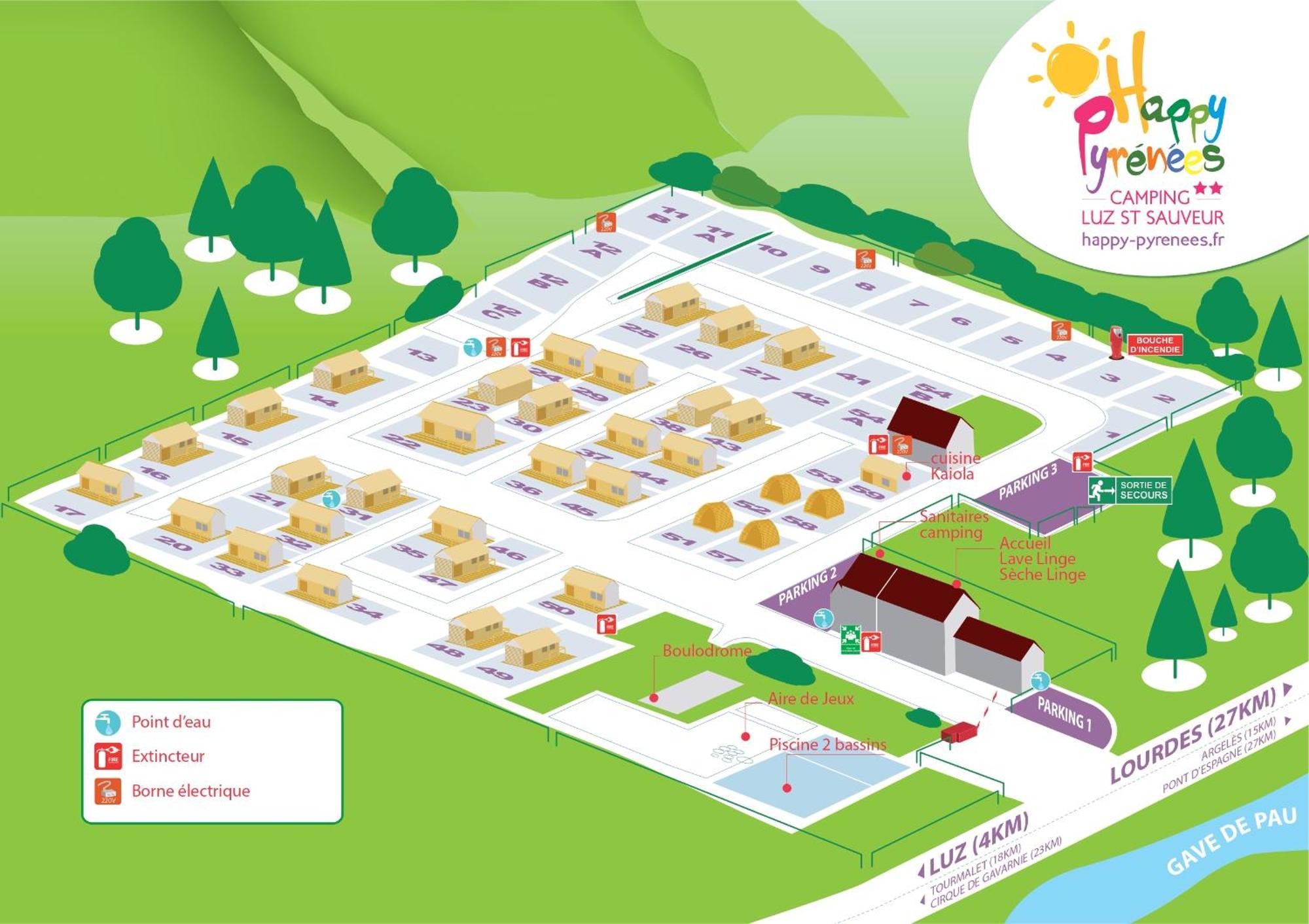Camping Happy Pyrenees Saligos Eksteriør bilde